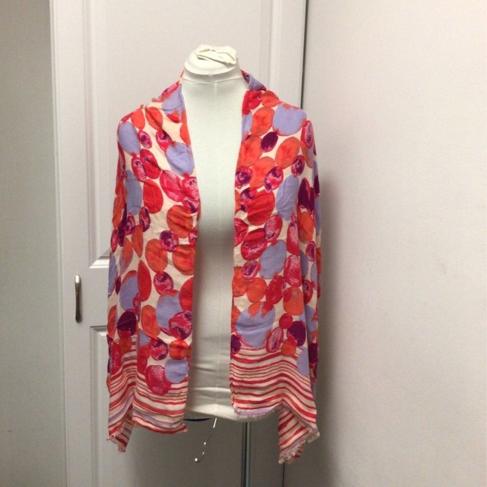 Bold Geometric Shawl Blanket Wrap Scarf